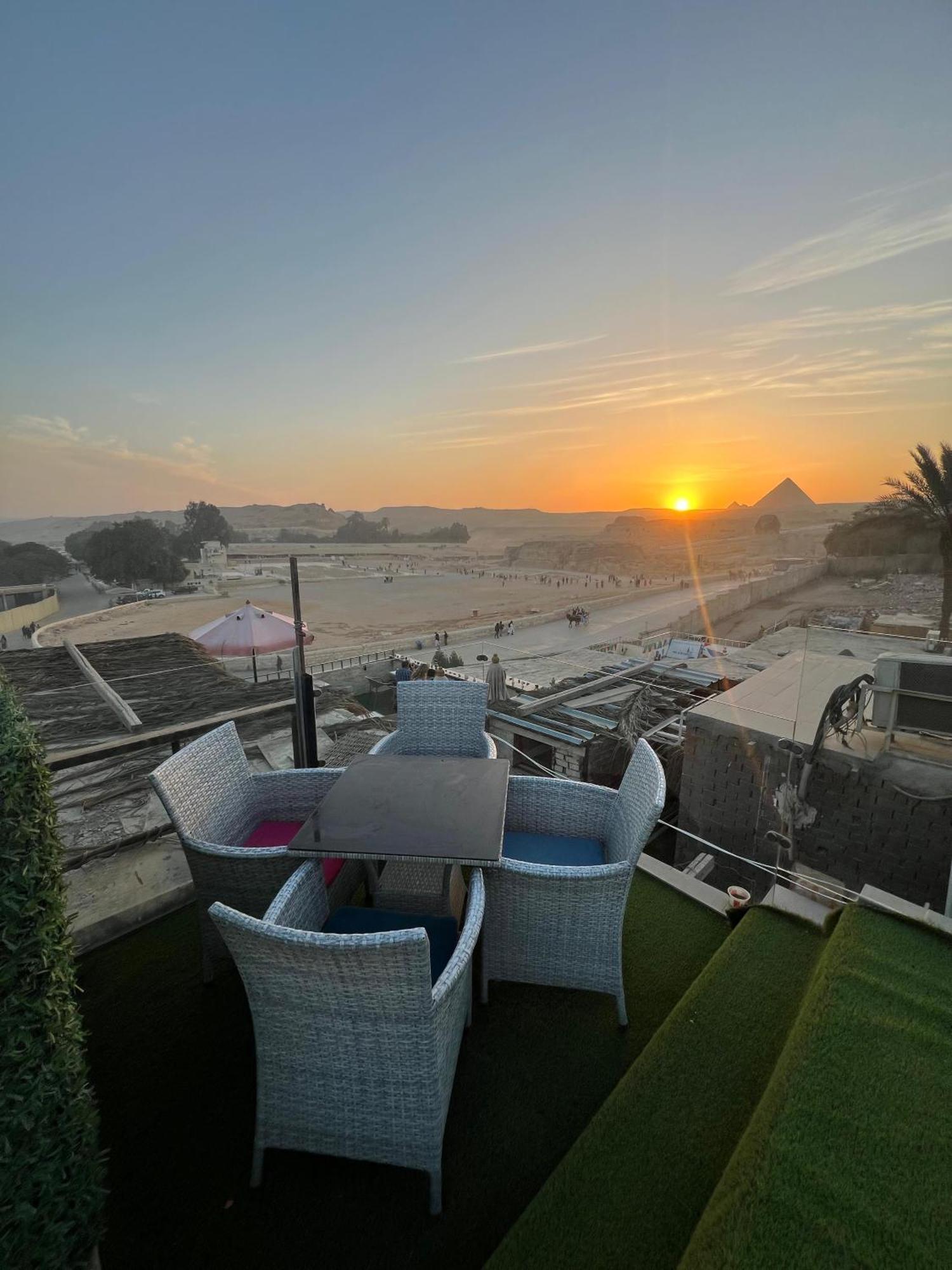 La Scarab Pyramids View